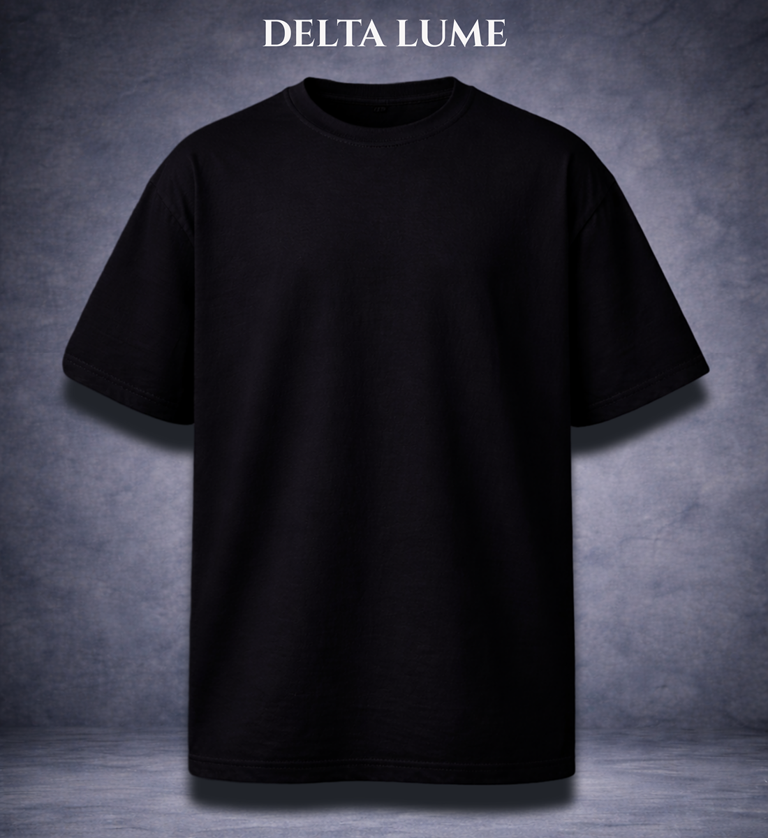 Classic Black Plain Oversized T-Shirt | 100% Premium Cotton