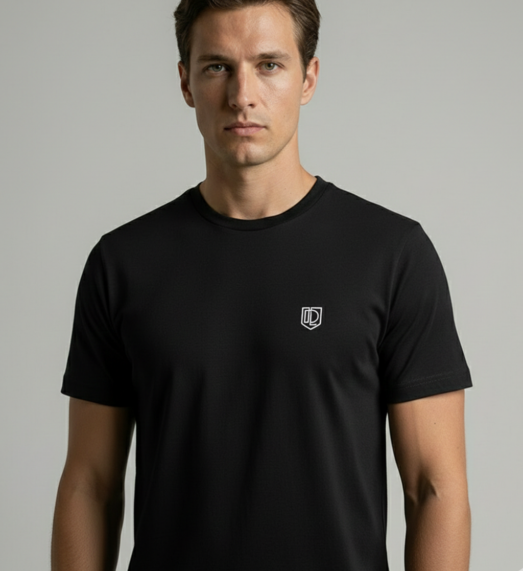 Black T-Shirt Regular fit