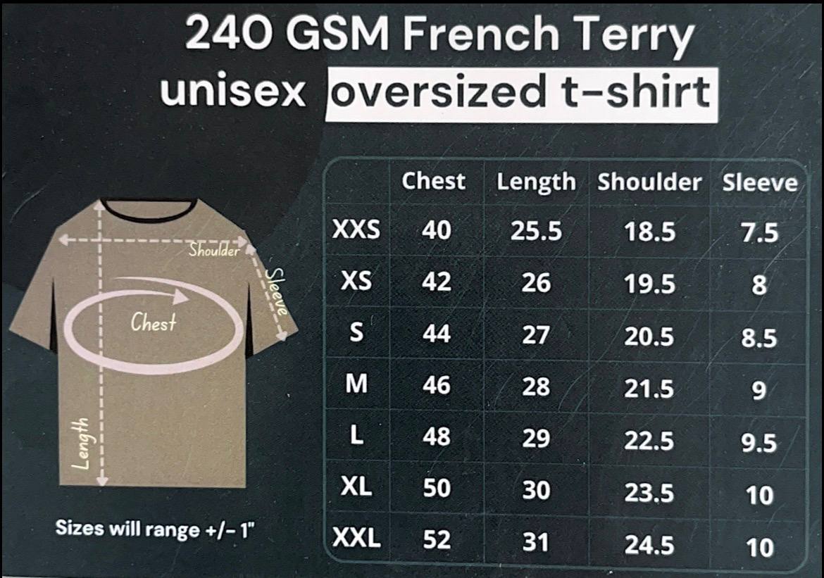 Tom & Jerry Graphic Cotton Oversized ( Unisex ) T-Shirt