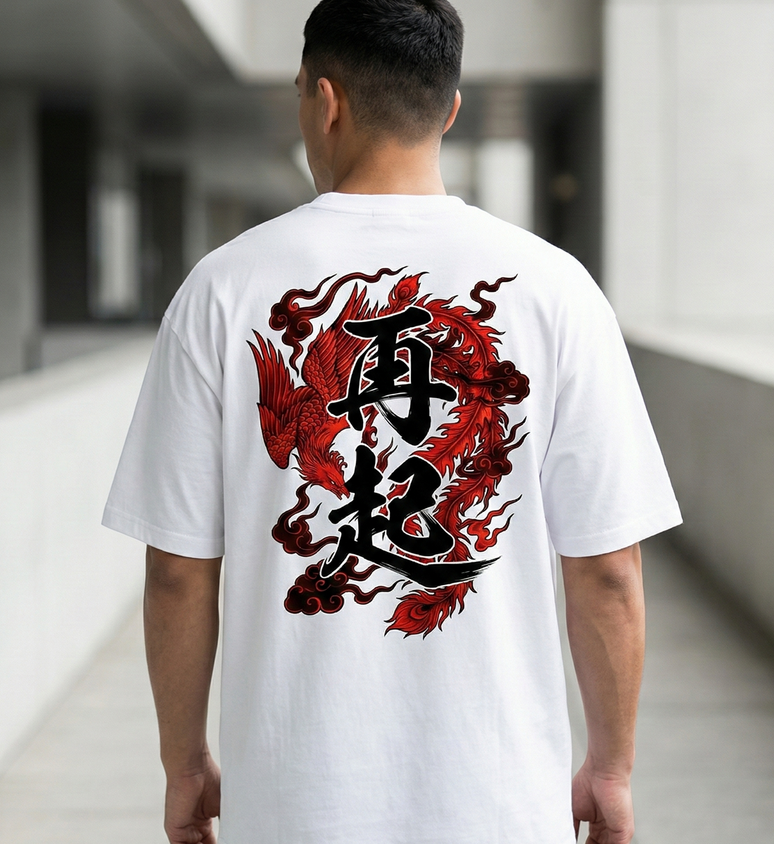 Eternal Rise – Phoenix Oversized T-Shirt