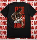 Spirit – One Man Army Regular Black | Premium Cotton Streetwear