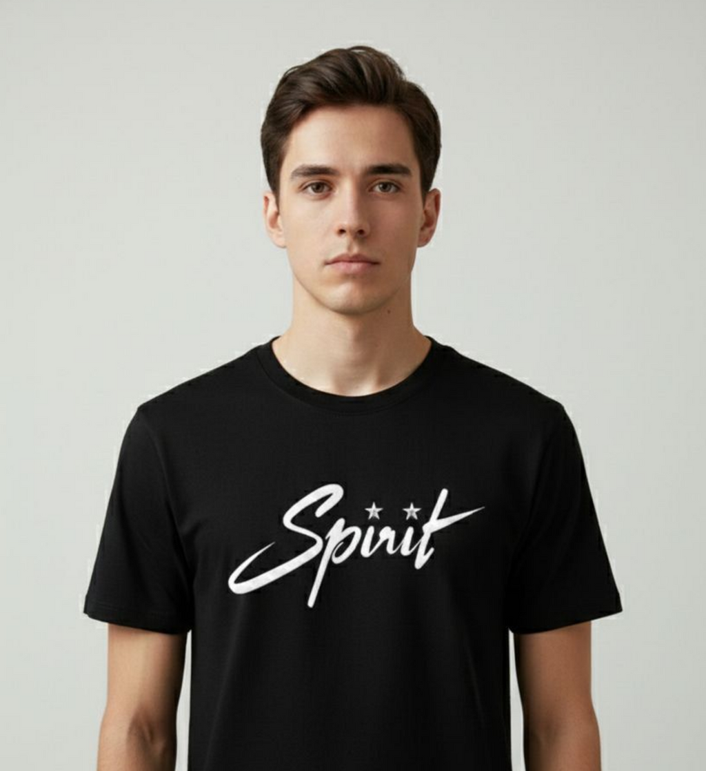 Spirit – One Man Army Regular Black | Premium Cotton Streetwear