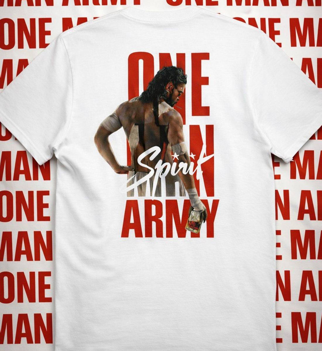 Spirit – One Man Army Regular White | Premium Cotton Streetwear