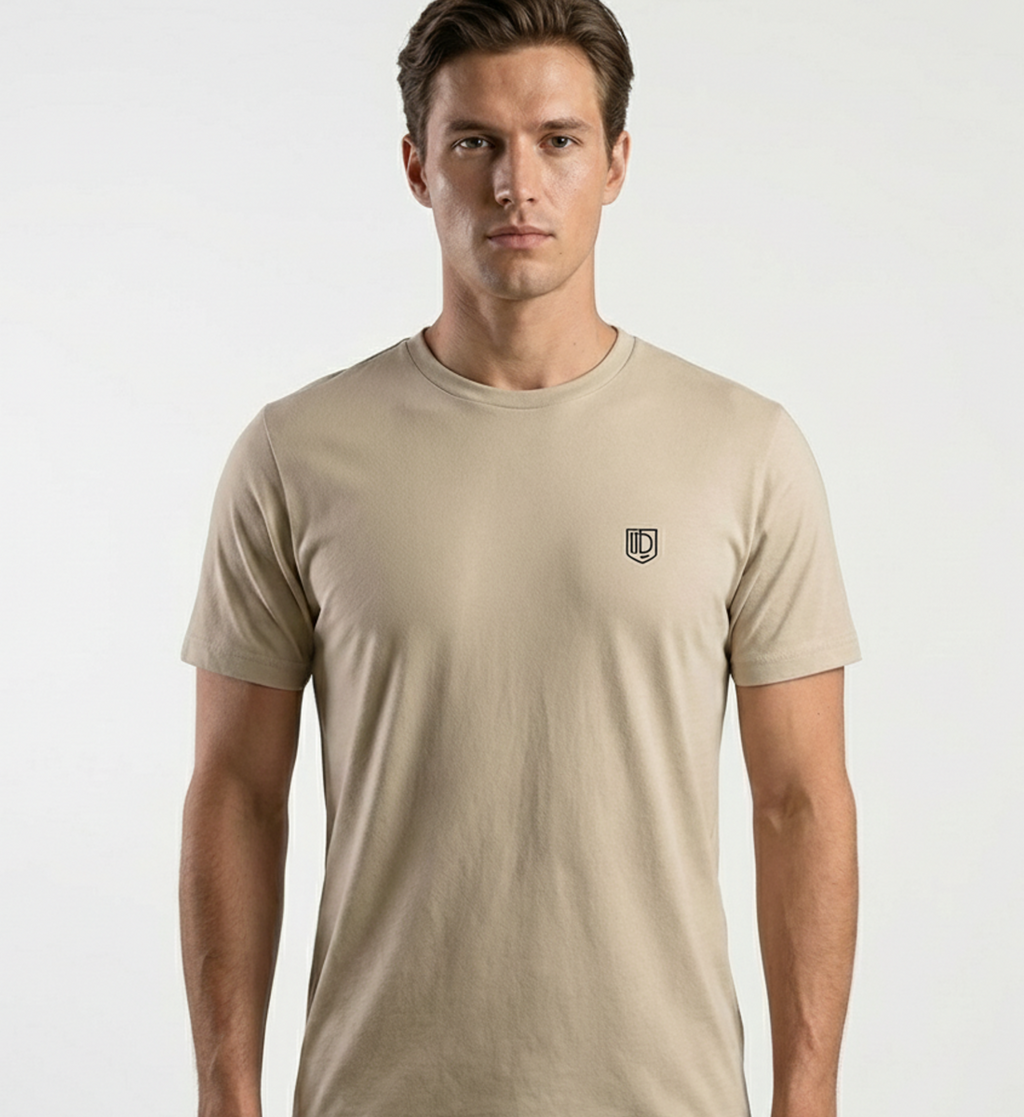 Beige T-Shirt Regular fit