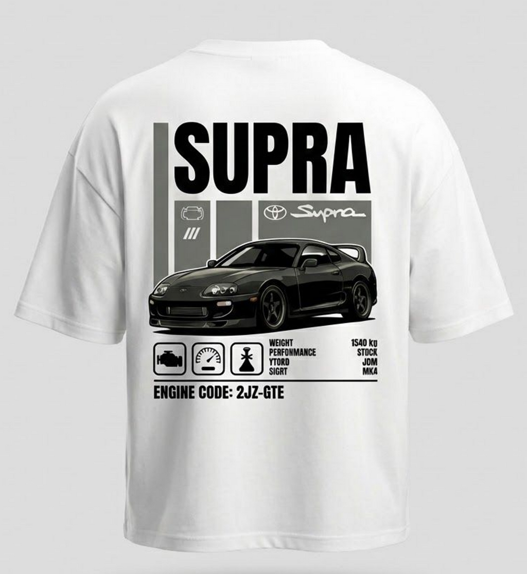 Built | Not Bought – Supra Edition Oversized T-Shirt