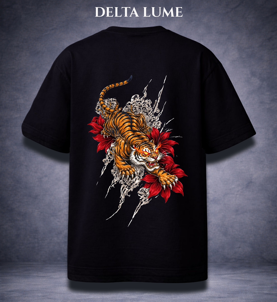 Savage Tiger Oversized Unisex T-Shirt – Premium Streetwear Graphic Tee