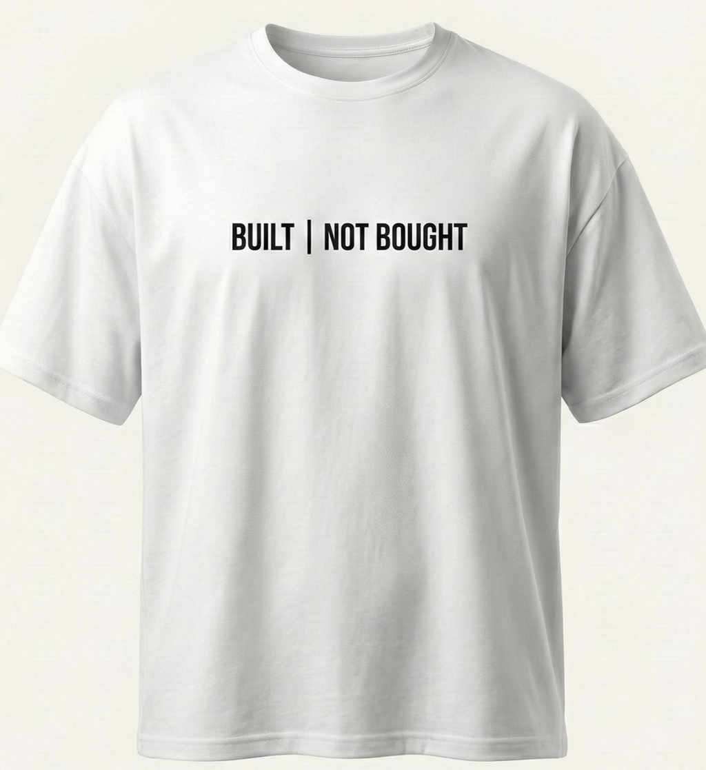 Built | Not Bought – Supra Edition Oversized T-Shirt