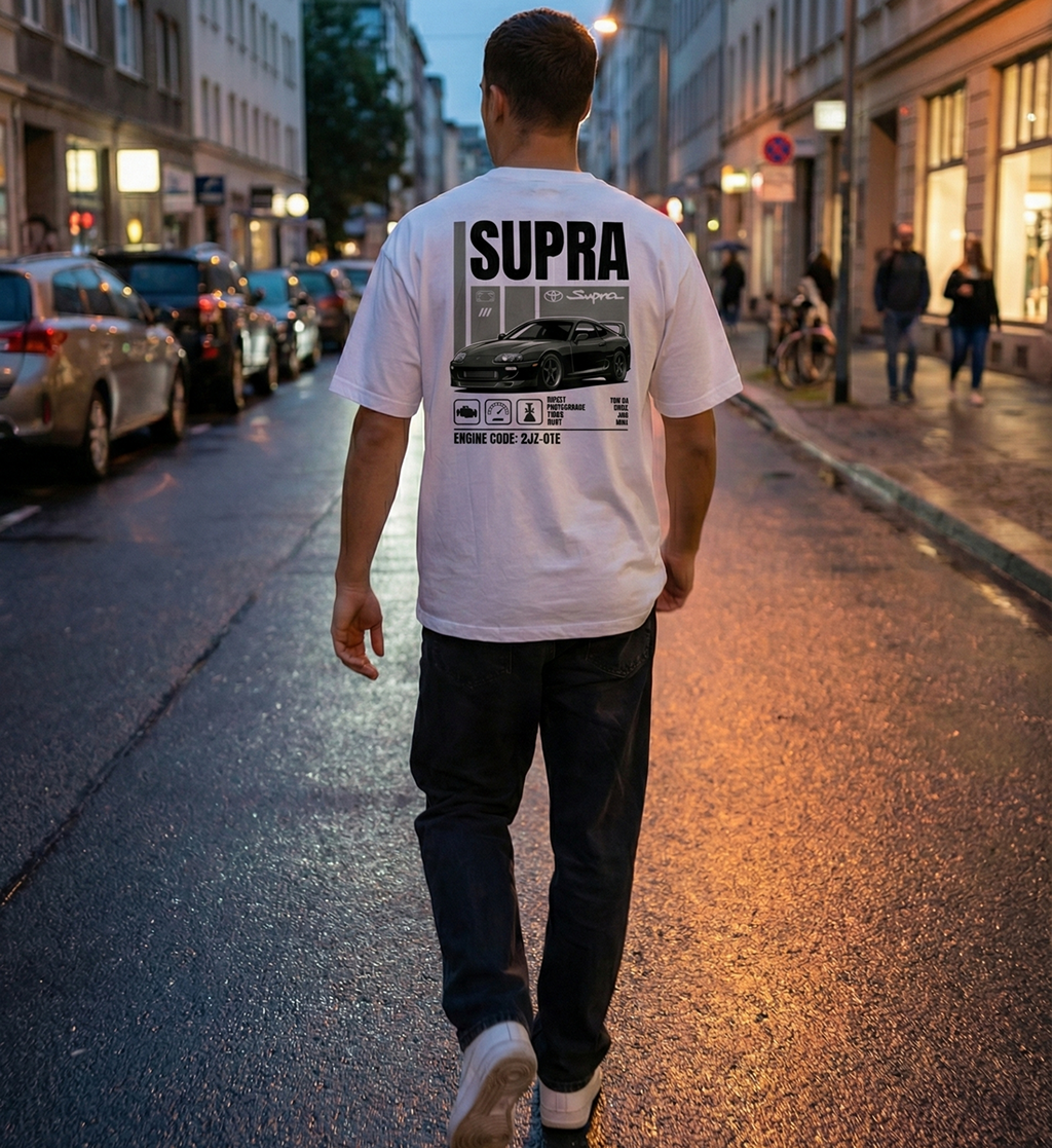 Built | Not Bought – Supra Edition Oversized T-Shirt