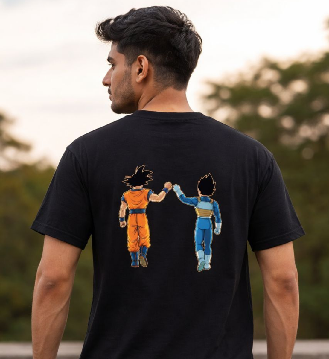 Saiyan Brotherhood – Regular Fit Graphic T-Shirt