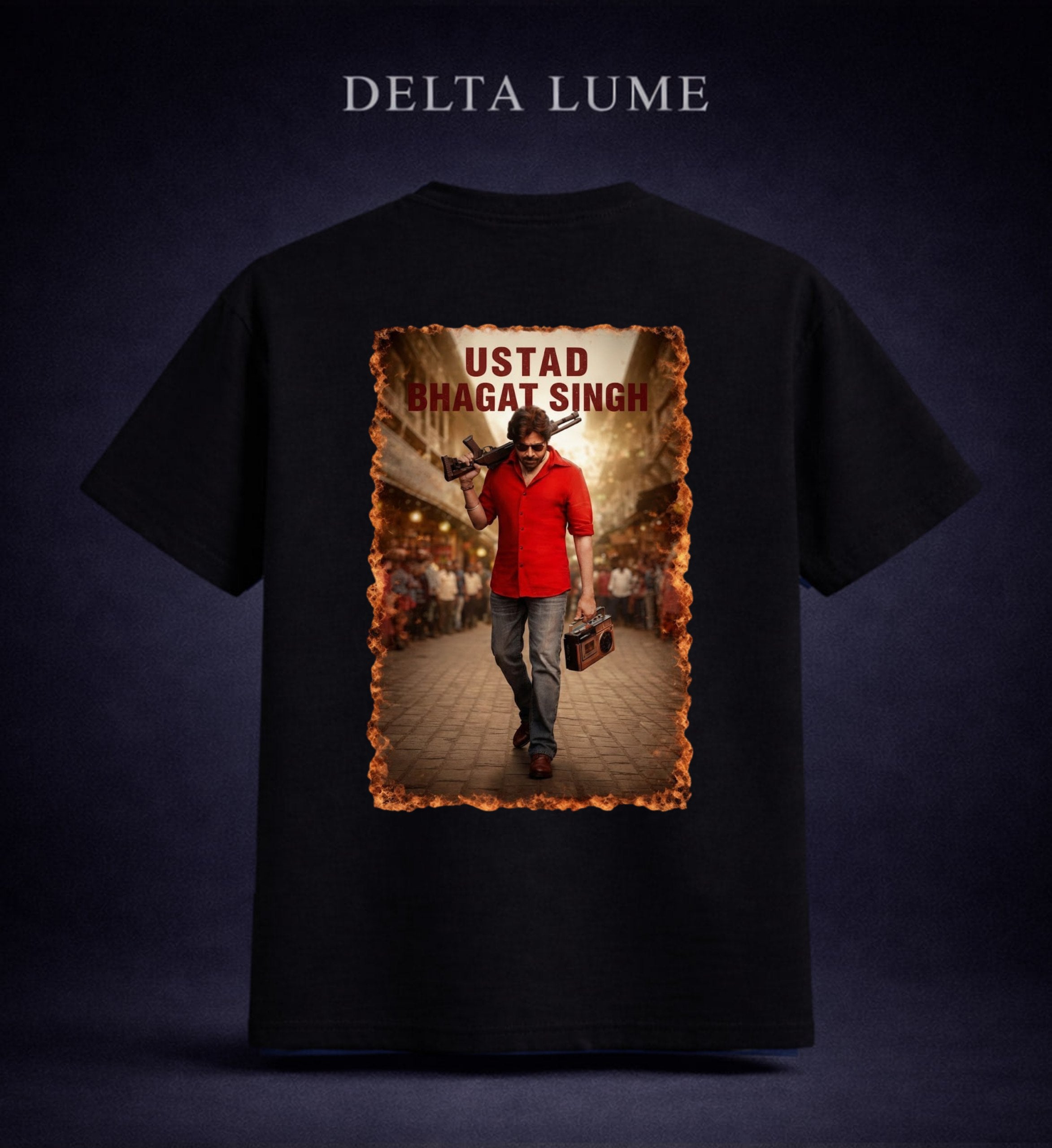 Ustaad Power Star Graphic T-Shirt – 100% Premium Cotton