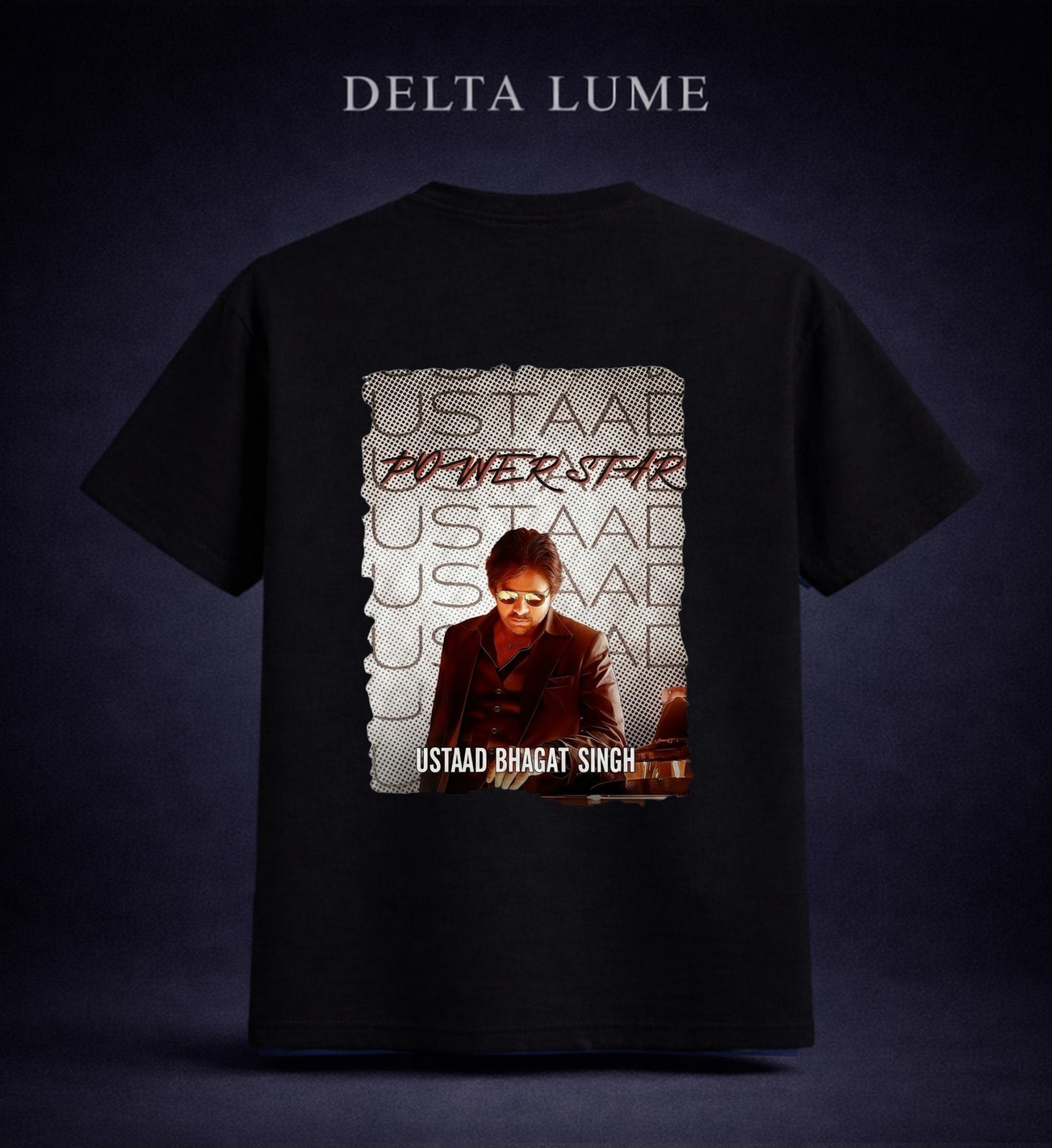 Ustaad Power Star Graphic T-Shirt – 100% Premium Cotton