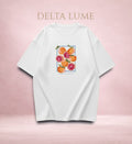Orange Fruit Graphic T-Shirt | Premium Cotton Oversized ( Unisex ) T-Shirt