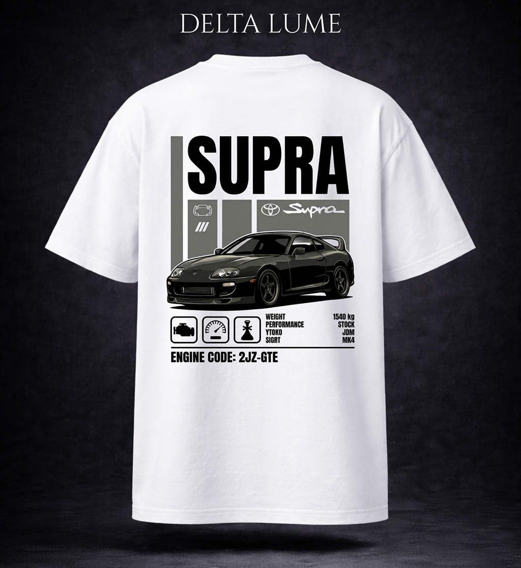 Built | Not Bought – Supra Edition Oversized T-Shirt ( Unisex )