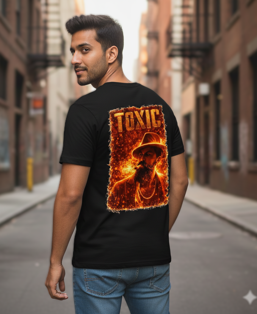 Toxic Graphic Regular T-Shirt – 100% Premium Cotton